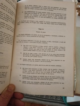 Tablas útiles al navegante / Prevenir Abordajes