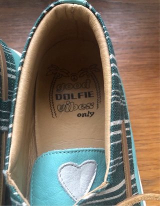 Botines Dolfie Turquesa Talla 39