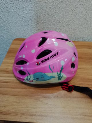 Casco bici infantil rosa