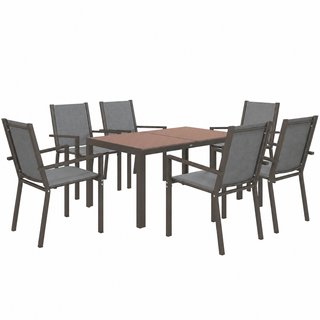 Mesa y 6 Sillas Exterior