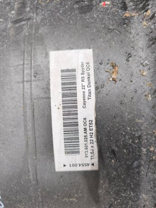 Llanta Porsche Cayenne