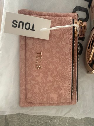 Bolso  Beige y Rosa