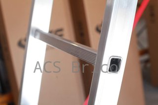 Escalera Aluminio Elite 2x14 - 4+4 M - 80-80x30mm