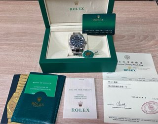 Rlx Sky-Dweller Negro Plata