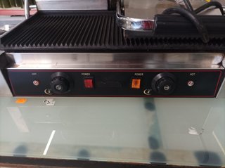 Plancha Grill Doble Industrial
