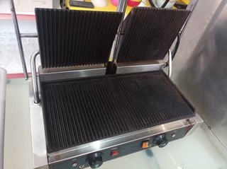 Plancha Grill Doble Industrial