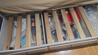 Cama Ikea Hemnes Blanca