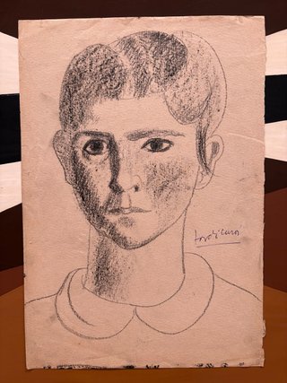 Jordi Curós - Retrato original años 50
