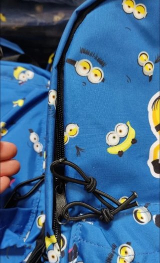Mochila Escolar Minions Azul, mochila grande