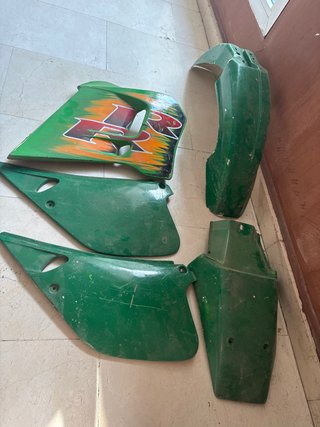 Carenado Rieju Verde
