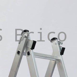 Escalera Aluminio Elite 2x14 - 4+4 M - 80-80x30mm