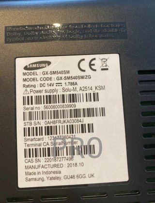 Receptor Samsung