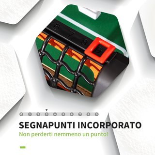 Biliardino de Futbolín para Niños con Manijas Antideslizantes, Marcador y Pelotas Incorporadas, 118X104X69Cm