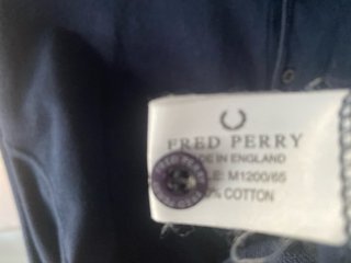 Polo Fred Perry Azul Talla XL