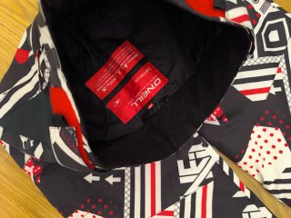 Pantalones de Nieve Oakley Negros y Rojos