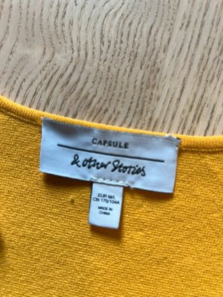 & Other Stories – Fitted Bolero – Mustard Yellow