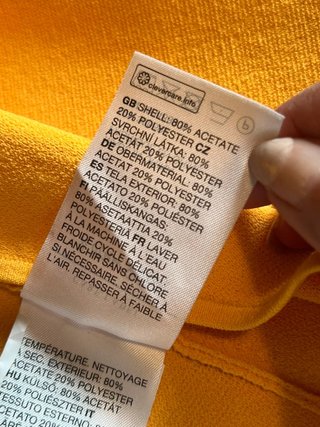 & Other Stories – Fitted Bolero – Mustard Yellow