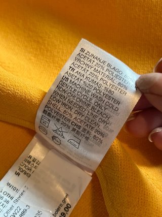 & Other Stories – Fitted Bolero – Mustard Yellow