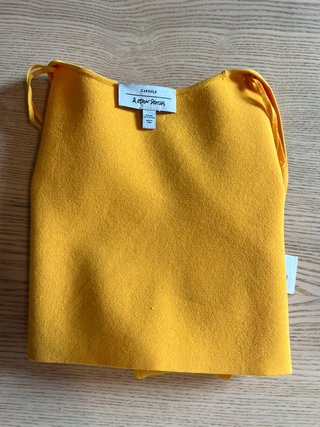 & Other Stories – Fitted Bolero – Mustard Yellow