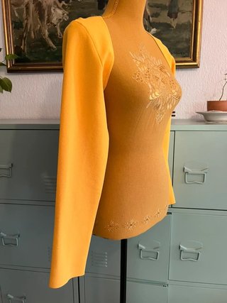 & Other Stories – Fitted Bolero – Mustard Yellow