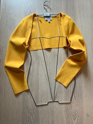 & Other Stories – Fitted Bolero – Mustard Yellow