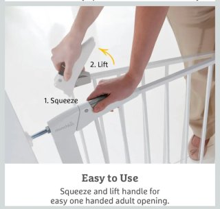 Munchkin MAXI-SECURE Puerta de seguridad 76-82 cm