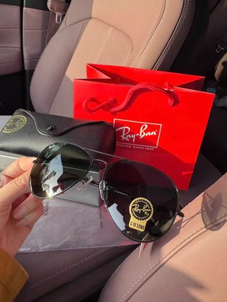 Gafas Ray-Ban Negras Set Completo Original