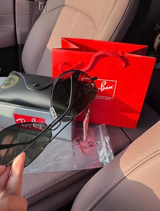 Gafas Ray-Ban Negras Set Completo Original