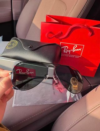 Gafas Ray-Ban Negras Set Completo Original