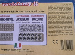 Stampo Ravioli Raviolamp 36