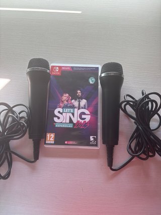 Let's Sing 2023 Nintendo Switch + 2 Micrófonos
