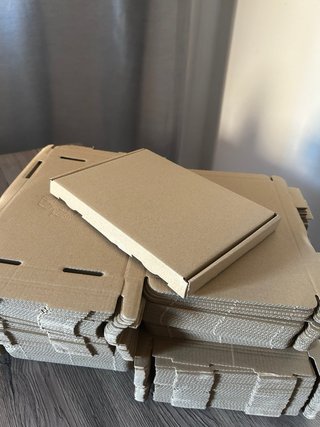 100 Cajas Cartón Envío 230x160x20 mm