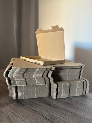 100 Cajas Cartón Envío 230x160x20 mm