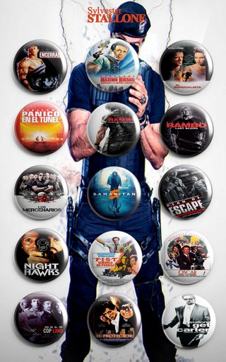 PCK CHAPAS PELICULAS STALLONE (VOL 2)