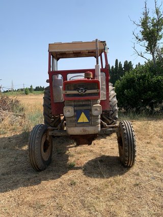 Tractor Massey Ferguson 157 + rotovator