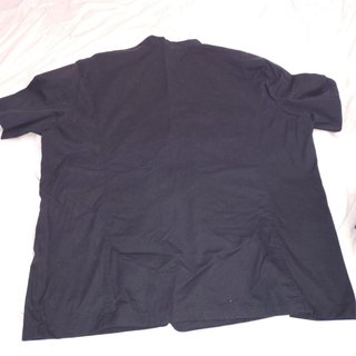 Camisa de trabajo cocina negra