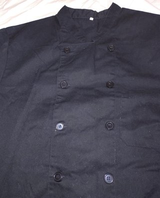 Camisa de trabajo cocina negra