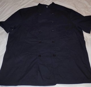 Camisa de trabajo cocina negra