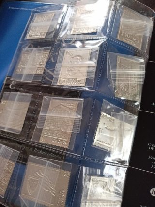 12 Sellos Bizkaia Plata Ley 925