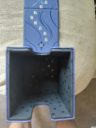 Deckbox Lorcana de lujo azul