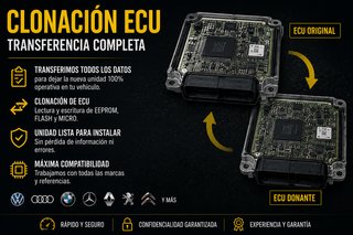 Reparación de Airbag, ECU, TCU, clonaciones, ...