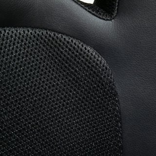 HOMCOM Sedia da Gaming Regolabile in Altezza, Sedia da Ufficio con Funzione di Oscillazione, Girevole e Reclinabile, 71X61X108-118 Cm, Nera
