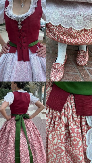 Traje de Fallera Huertana