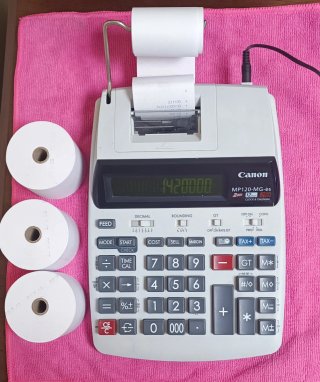 Calculadora Canon MP120-MG-es