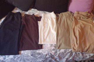 Pantalones fluidos largos varios colores