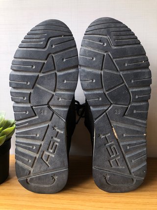 Zapatillas Ash Krush Knit Low Top  negras
