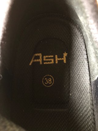 Zapatillas Ash Krush Knit Low Top  negras
