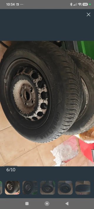 Rueda completa 195/65 R15 Goodyear