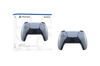 Mando DualSense Sterling Silver Sony PS5