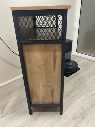 Mueble auxiliar estilo industrial